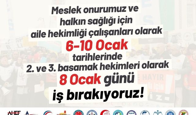 Haklıyız, Kararlıyız: Birinci Basamak Sağlık Çalışanlarından Yeni Eylem Kararı