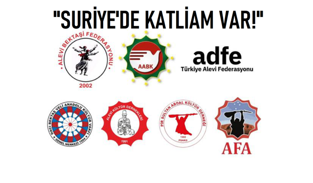 Suriye'de başta Aleviler olmak üzere, Kürt, Ezidi, Süryani, Dürzi Hıristiyan ayrımı yapılmadan katliam yapılıyor