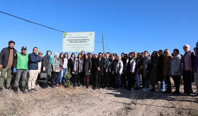 Adana’da öldürülen kadınların anısı hatıra ormanında yaşatılacak