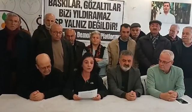 Gaziantep Emek ve Demokrasi Platformu: "ESP Yalnız Değildir"