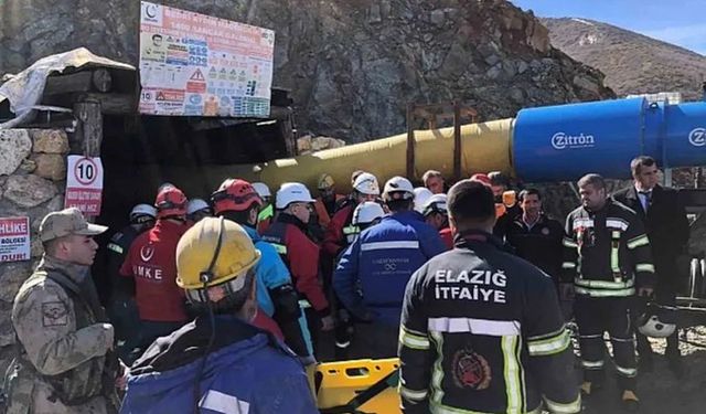 Elazığ'da Maden Ocağında Patlama: 2 İşçi Göçükte Kaldı