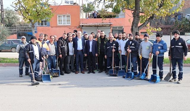 Adana Büyükşehir İle Yüreğir Belediyesi’nden Ortak Temizlik Çalışması