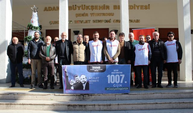 TMMOB Adana İKK; Gezi Direnişi’nin sesleri, bugün hala ülkemizin sokaklarında yankılanmaktadır