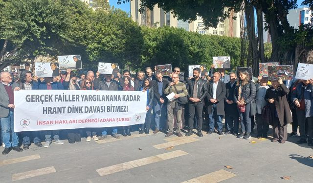 İnsan Hakları Derneği Adana Şubesi; Katlinin 18. Yılında Ahparig Hrant’ı Sevgiyle Anıyoruz