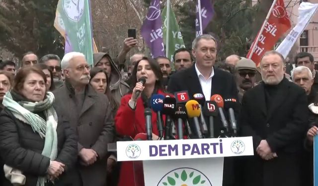 DEM Parti Eş Genel Başkanı Tülay Hatimoğulları Kayyımları ve HDK Operasyonunu Değerlendirdi.