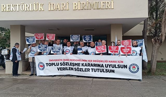 Eğitim-Bir-Sen Adana 2 Nolu Şube: Üniversite İdari Personeline Yer Değişikliği Hakkı Verilsin