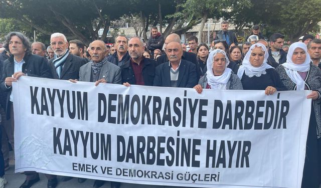 Adana Emek ve Demokrasi Güçleri: “Kayyım Politikası Totaliter Rejimin Göstergesidir”