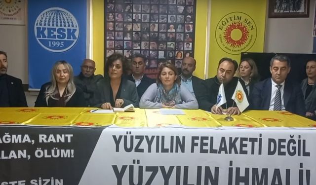 KESK Genel Sekreteri Sevgi Yılmaz: "Deprem Değil, İhmal Felaketi Yaşadık"