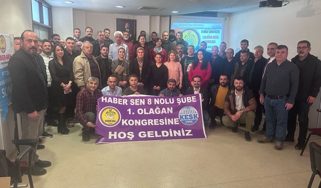 8 No’lu Haber-Sen Şubesinin 1. Olağan Genel Kurulu Adana’da gerçekleştirildi