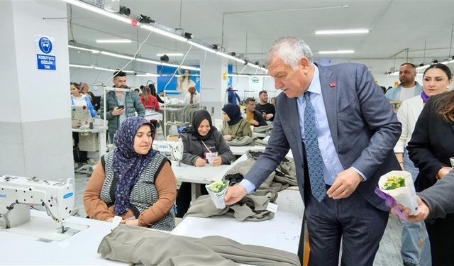 Başkan Zeydan Karalar, “Kadınlarımız hayatın her alanında daha fazla yer almalı.”