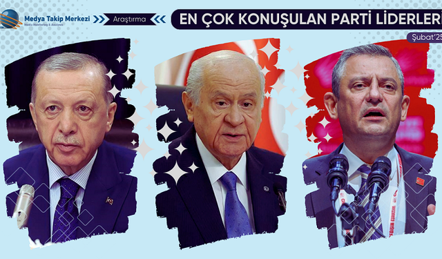 Türkiye’de En Çok Konuşulan Parti Liderleri | Şubat’25