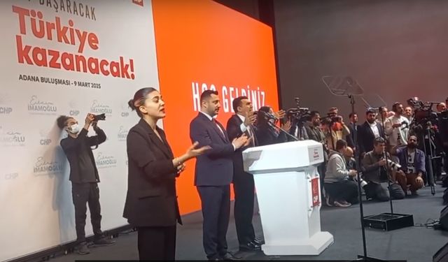 Anıl Tanburoğlu, Ekrem İmamoğlu'nun Adana'da Gerçekleştirdiği Toplantıda "Türkiye Kazanacak" dedi.