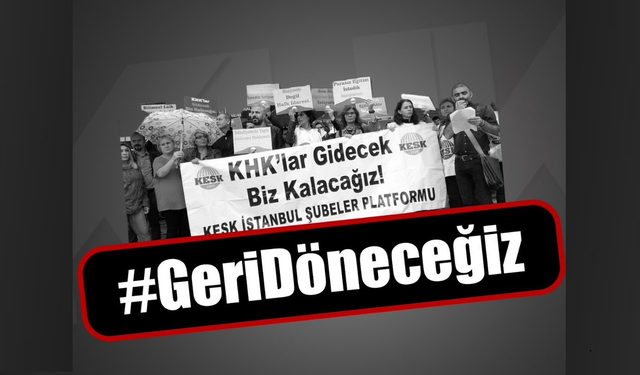“Barışa Giden Yol, Genel Af ve KHK’lıların Hukuki İadesinden Geçiyor”