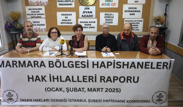 İHD İstanbul: Marmara Hapishanelerinde 3 Ayda 1249 Hak İhlali Tespit Ettik