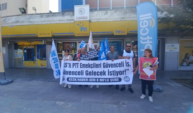 Adana’da PTT Emekçileri İçin Eylem: "İHS’li Emekçiler Kamu Emekçisidir!"