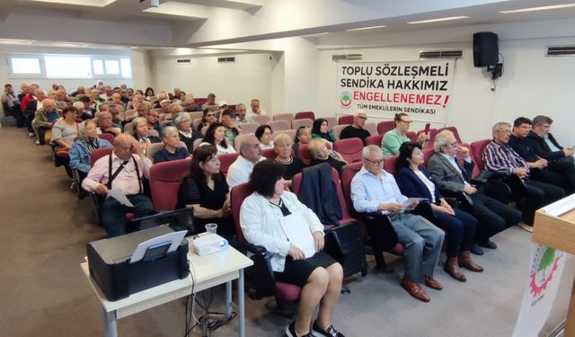Tüm Emeklilerin Sendikası Denizli Şubesi 2. Olağan Genel Kurulunu Gerçekleştirdi