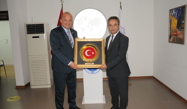 DAİMFED’den Rektör Koç’a hayırlı olsun ziyareti