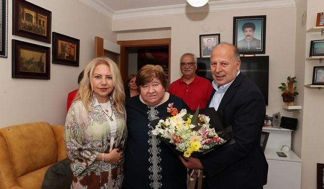 Başkan Demirçalı’dan Şehit Annelerine 'Anneler Günü' Ziyareti