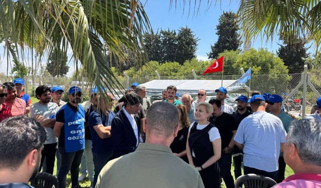 Perihan Koca’dan Toros Tarım Grevine Destek Ziyareti: “Sefalet Dayatmasına Karşı Onurlu Direniş!”