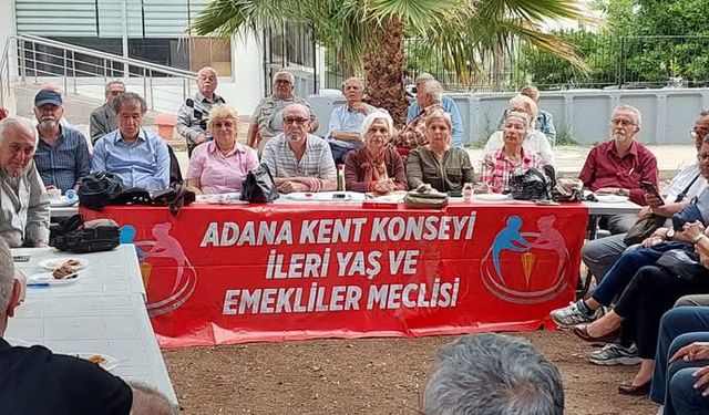 Adana Kent Konseyi Emekli Meclisi; mahalle toplantılarında emeklilerle bir araya gelmeye devam ediyor….