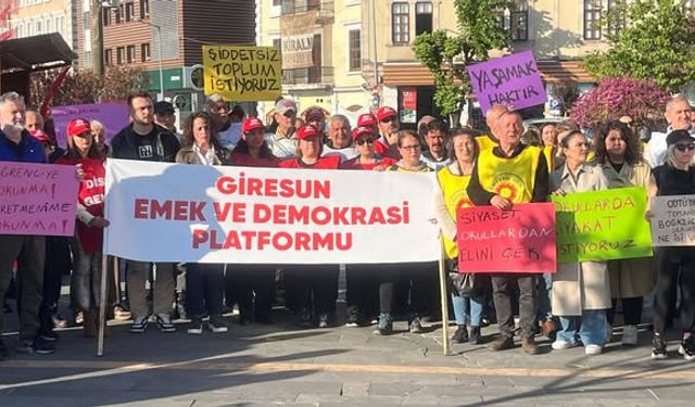 Giresun Emek ve Demokrasi Platformu’ndan Sert Tepki: "Okullarda Güvenlik Alarm Veriyor!"