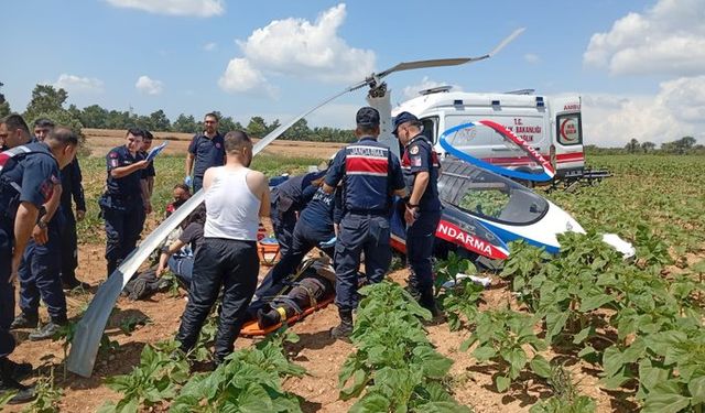 Adana'da Jandarma Helikopteri Düştü: 2 Yaralı