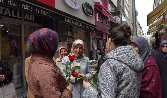 Kadın Kolları Genel Başkanı Ekinci Saha Ziyaretlerine Hız Verdi