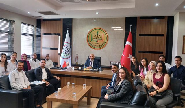 OĞUZELİ MYO’DAN GAZİANTEP ADLİYESİ’NE TEKNİK GEZİ