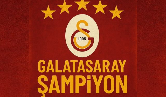 Galatasaray’dan Tarihe Geçen Zafer: 25. Şampiyonluk ve 5. Yıldız!