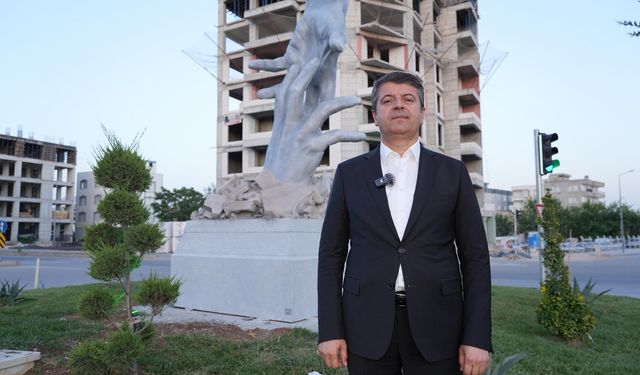 Başkan Tutdere: Bu el 6 Şubat’ta Adıyaman’ımıza uzanan yardım elidir