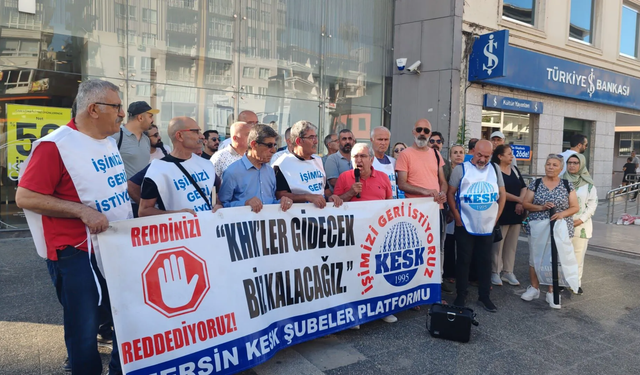 Mersin KESK: "Hukuksuzca görevinden ihraç edilen son arkadaşımız iade edilene kadar adalet mücadelemiz sürecek"