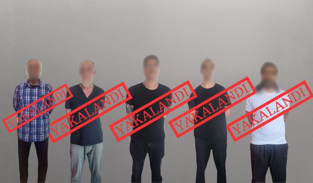Kırmızı Bültenle Aranan 5 Suçlu Daha Türkiye'ye Getirildi