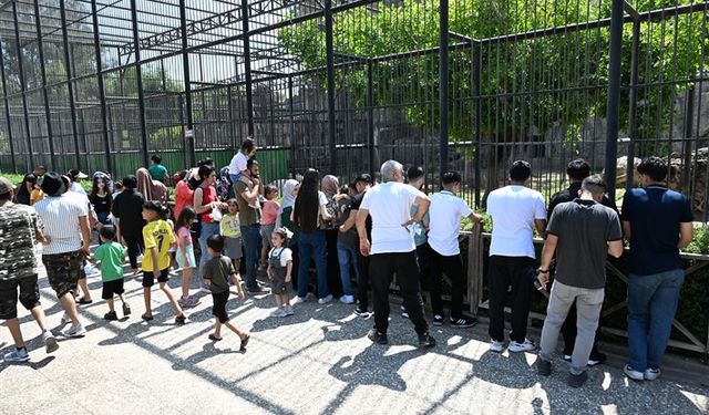 TARSUS DOĞA PARKI, KURBAN BAYRAMI’NDA ZİYARETÇİ AKININA UĞRADI