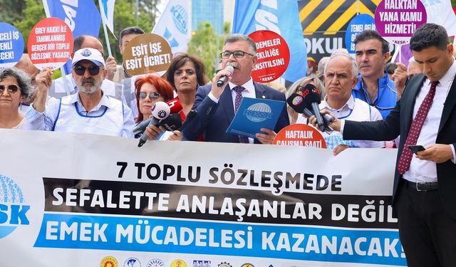KESK: “Sefalet Sözleşmelerine Geçit Yok! Gerçek Bir Toplu Sözleşme İçin Mücadeleye!”