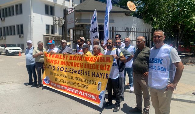Yapı-Yol Sen Mersin Şube Sekreteri Murat Sevim, “Kamu Emekçisi Açlıkla Sınanıyor”