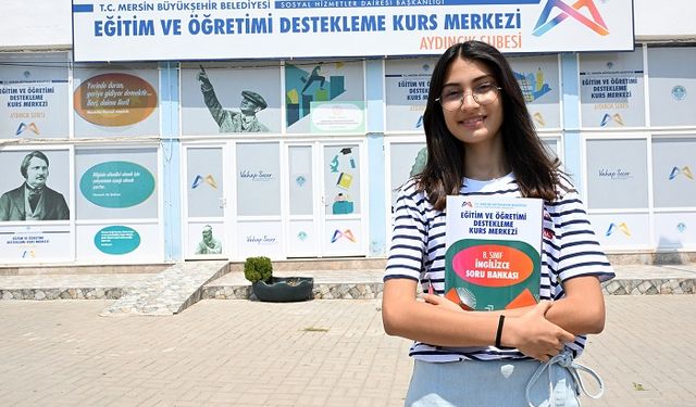 AYDINCIK LGS 1.’Sİ BÜYÜKŞEHİR’İN KURS MERKEZİ’NDEN ÇIKTI
