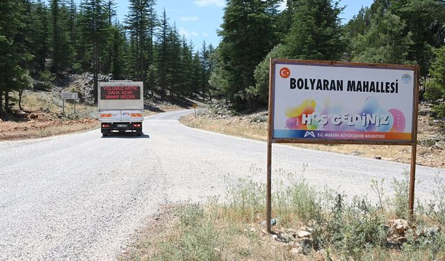 Mersin Büyükşehir, Gülnar Kırsalındaki Üstyapı Yatırımlarını Sürdürüyor