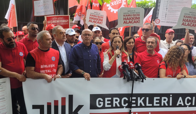 DİSK TÜİK’in Kapısında Gerçeği Haykırdı: “Bu Bir Ekmek Kavgasıdır!”