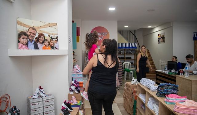 MERSİN BÜYÜKŞEHİR’İN KIYAFET EVLERİ ÇOCUKLARI BEKLİYOR
