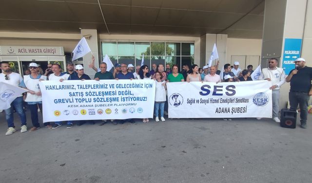 SES Adana Şube, Sağlıkla İlgili Düzenlemelerin Torba Yasalara Sıkıştırılması Kabul Edilemez!