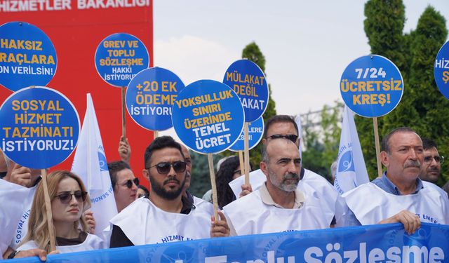SES Alanlarda: Grevli Toplu Sözleşme, Kadrolu Güvenceli Çalışma, Demokratik İş Yaşamı İçin Mücadeleye Devam!