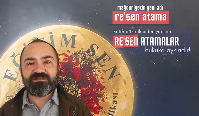 Eğitim Sen Adana Şubesi Sekreteri Fatih Toprak: “Eğitim emekçileri sürgün ediliyor”