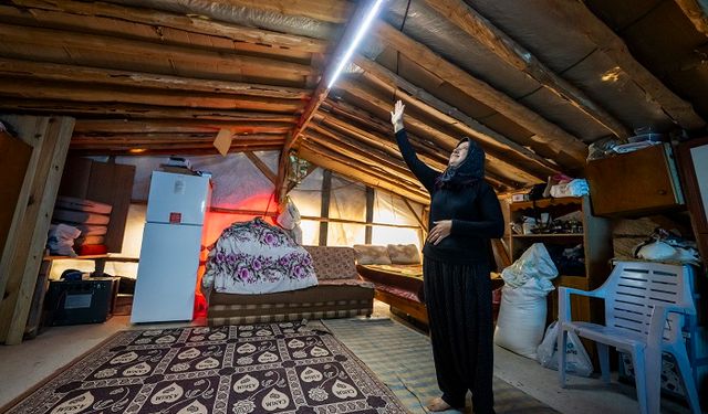 BÜYÜKŞEHİR İLE KIL ÇADIRLAR AYDINLANIYOR
