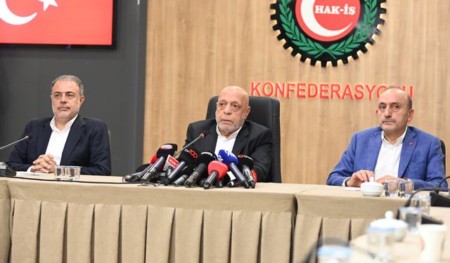 Hak-İş Genel Başkanı Mahmut Arslan, KÇP SÜRECİNİ DEĞERLENDİRDİ