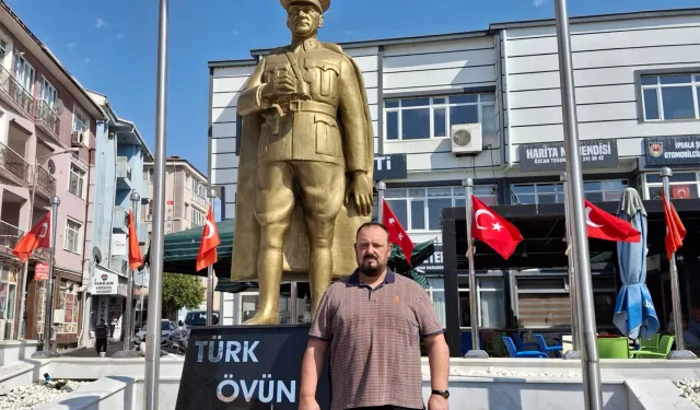 İpsala’nın gururu Mustafa Meriç, Kel Aliço Güreşleri’nde ağa adayı