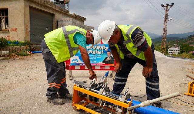 MERSİN’İN ALTYAPISI MESKİ İLE GÜÇLENİYOR