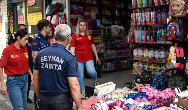 SEYHAN ZABITA EKİPLERİNDEN OKUL ÖNCESİ KIRTASİYE DENETİMİ