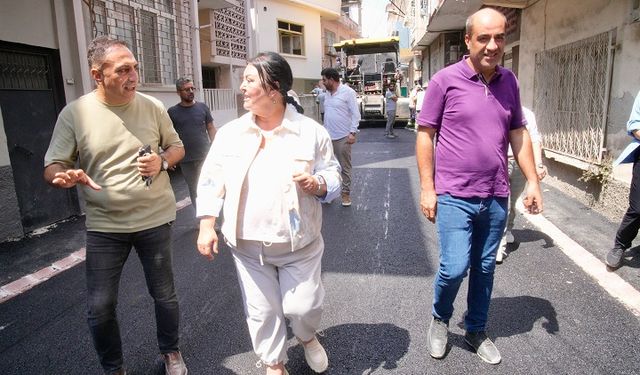Seyhan’da asfalt çalışmaları hız kesmeden devam ediyor