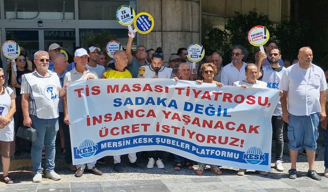 KESK Mersin: “Sefalet Zammını Kabul Etmiyoruz – Tüm Emekçilere Ortak Mücadele Çağrısı”