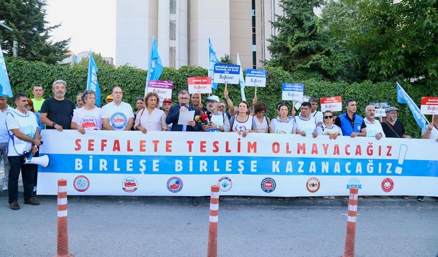 KESK, “Birleşelim, haklarımız için mücadele edelim” çağrısı yaptı